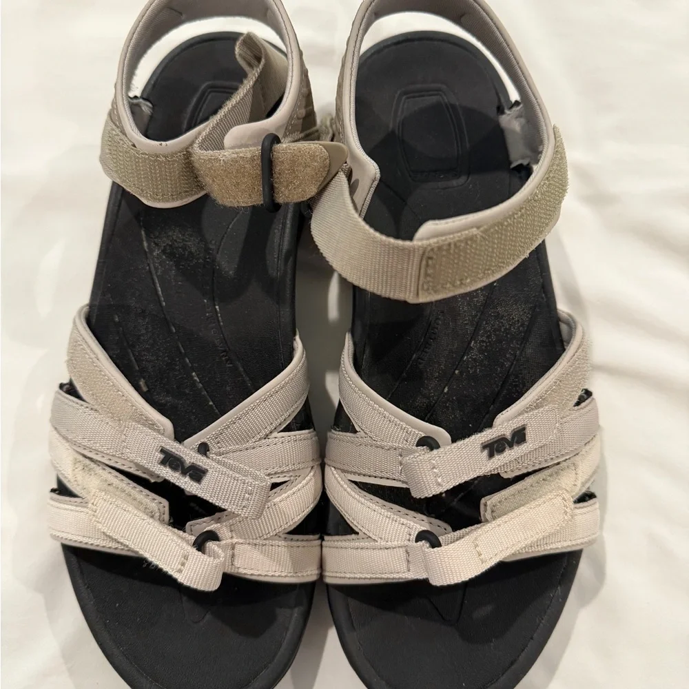 Teva Tirra Women's Sandals - Tan and Black - Picture 1 of 3